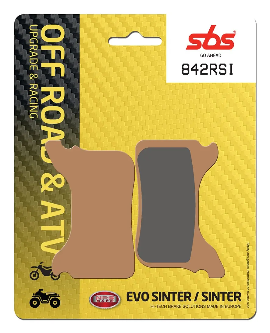 Plaquettes de frein frittées SBS RSI Offroad Racing