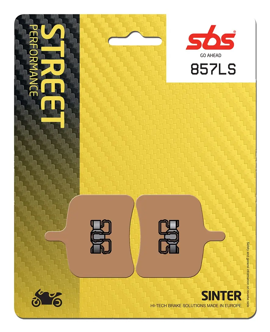 SBS 857H-LS bagbremseklodser