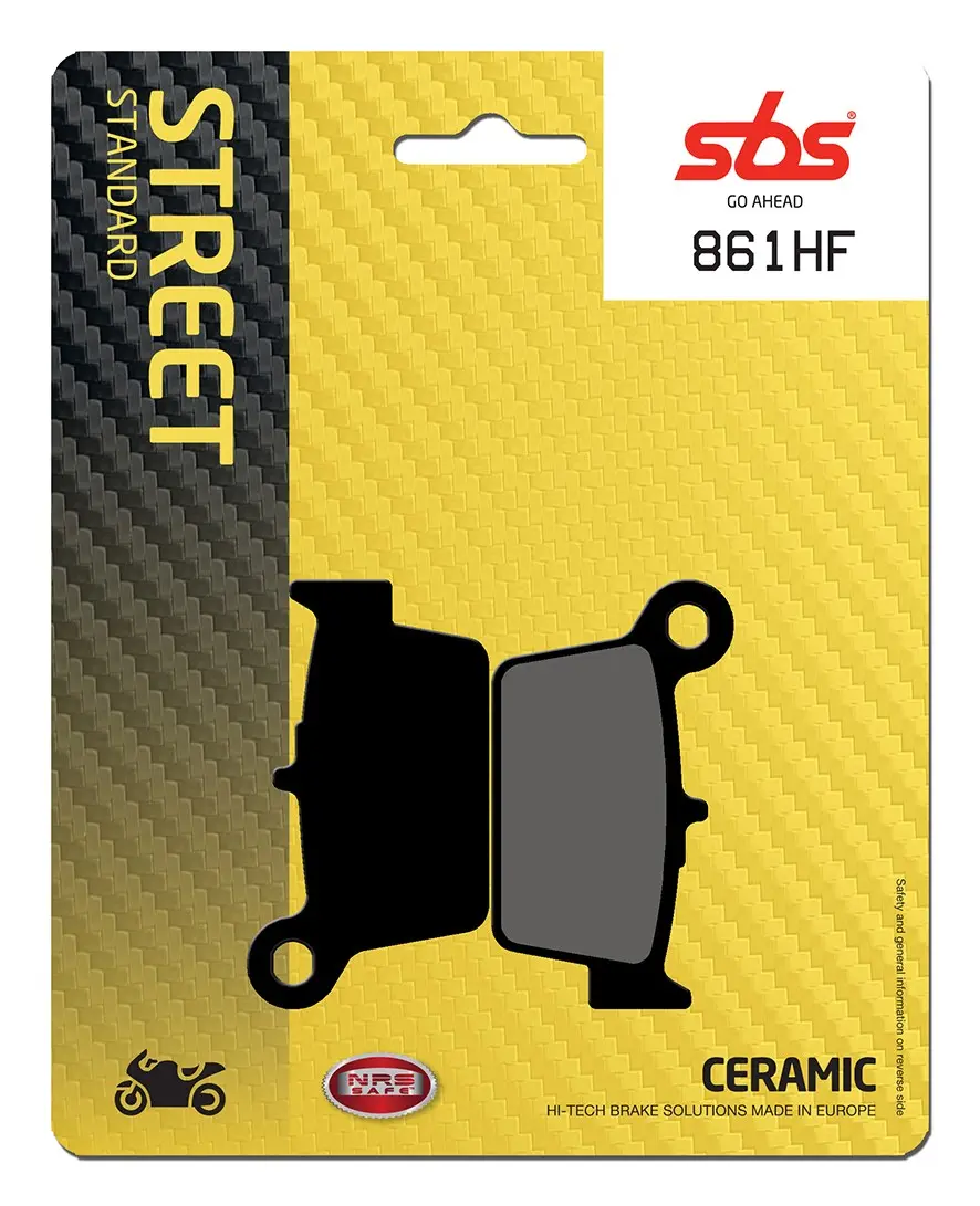 SBS 861HF 후면 브레이크 패드