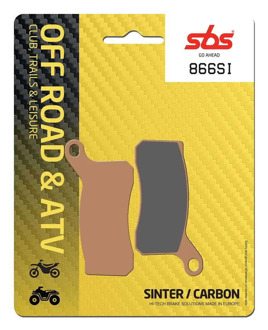 Plaquettes de frein frittées SBS SI Offroad
