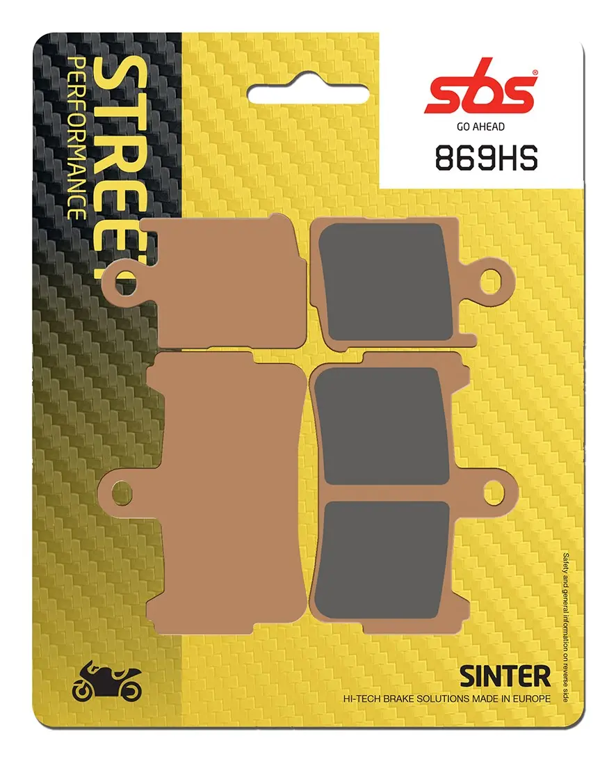 SBS 869HS 후면 브레이크 패드