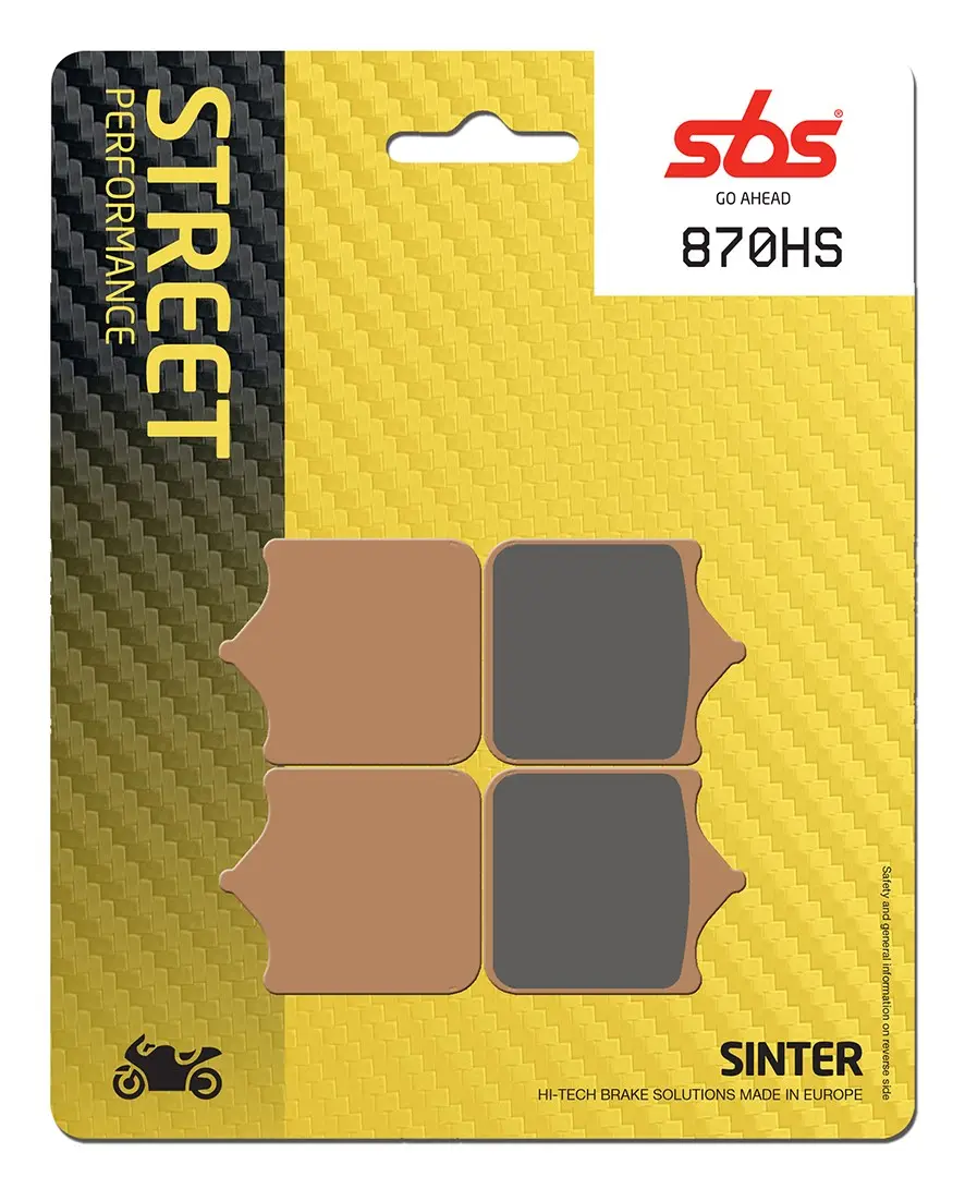 SBS 870HS 후면 브레이크 패드
