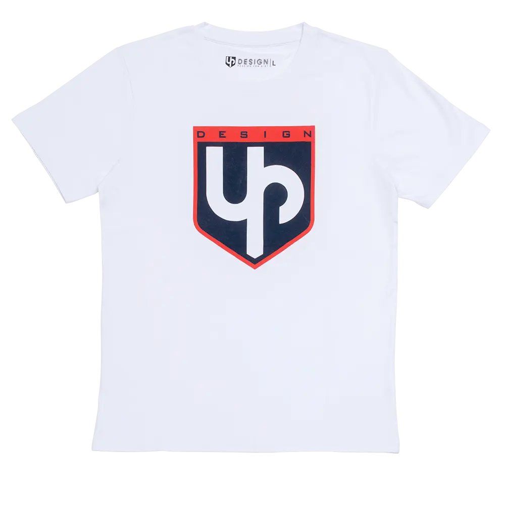 UP MC সাদা M টি-শার্ট