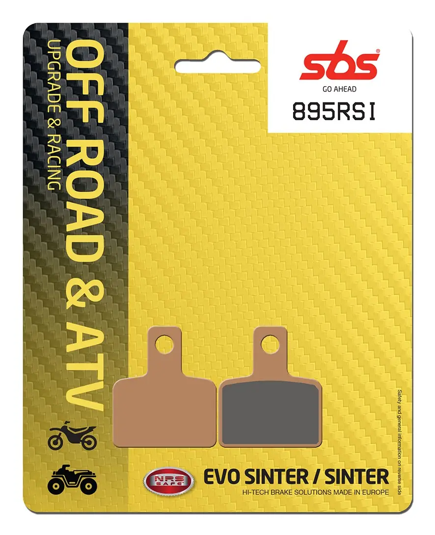 Plaquettes de frein arrière SBS 895RSI