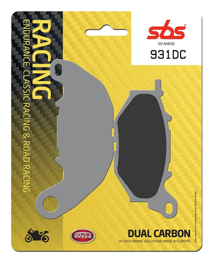 SBS 931DC 후륜 브레이크 패드