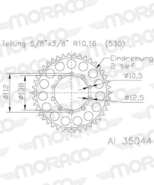 Supersprox 铝制后链轮