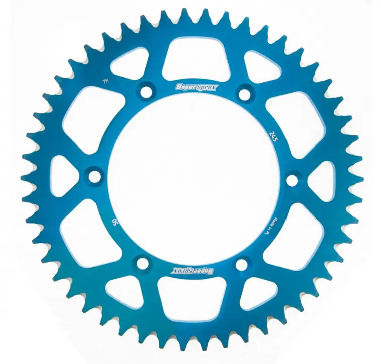 Aluminium tandkrone SUPERSPROX RAL-245:54-BLU