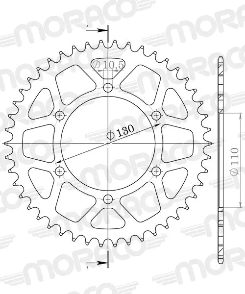 Couronne aluminium Supersprox