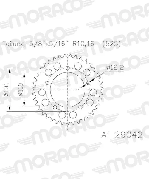 Supersprox Aluminum Sprocket