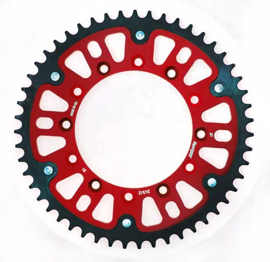 Couronne SUPERSPROX SPX Stealth 245/2.2:52 Rouge