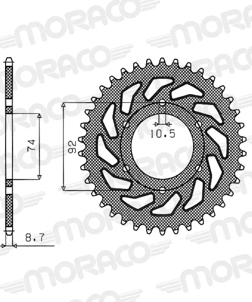 Couronne acier Supersprox