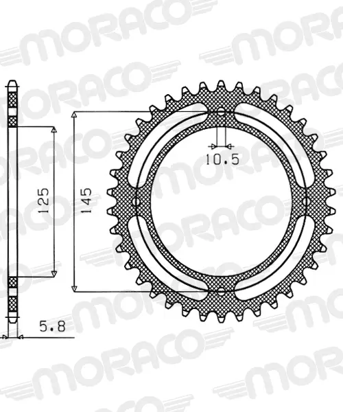 Supersprox Steel Sprocket