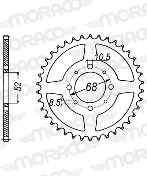 Couronne acier Supersprox