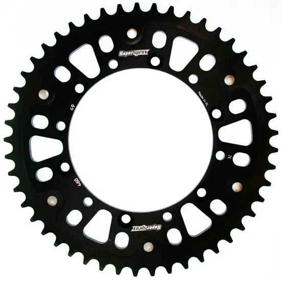 SUPERSPROX SPX Stealth 460.4:49 블랙 스프로킷