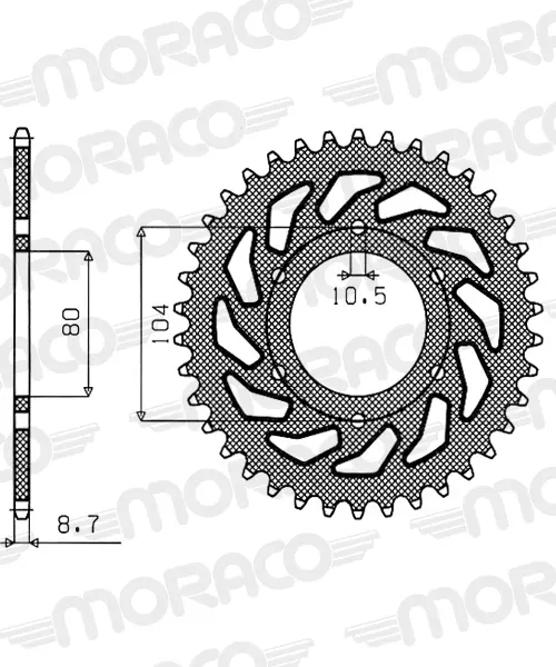 Couronne acier Supersprox