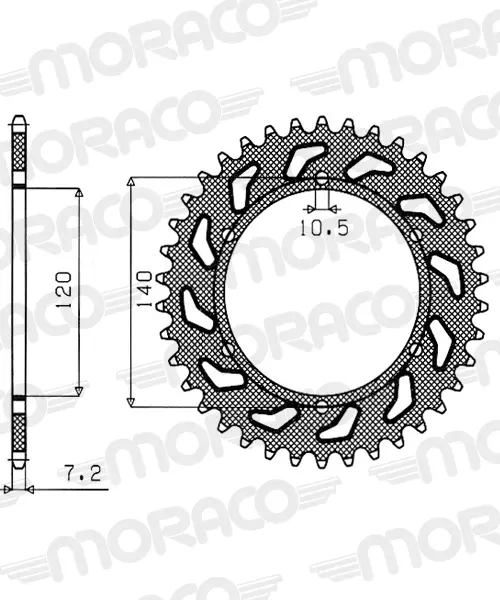 Couronne acier Supersprox