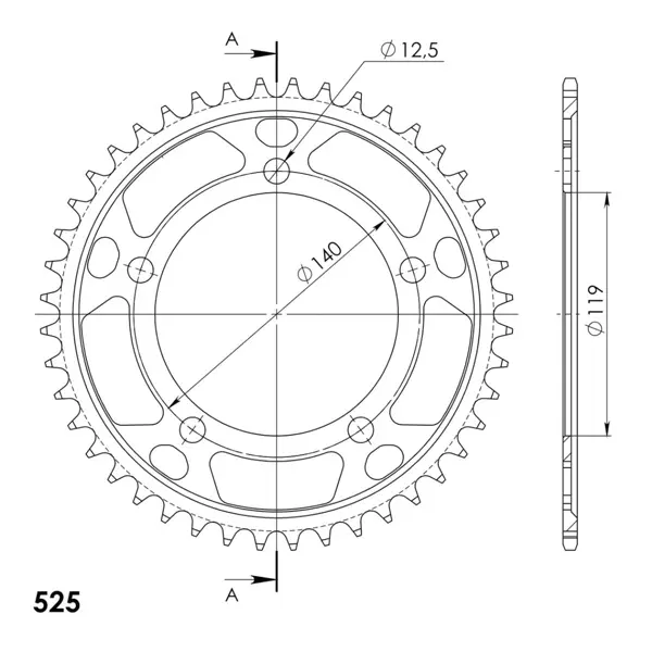 SUPERSPROX krans RFE-1790:44-BLK