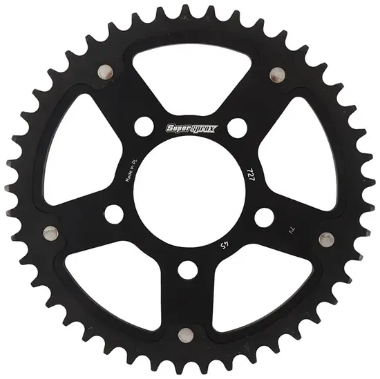 Πίσω γρανάζι Supersprox SPX Stealth 727:45 Μαύρο