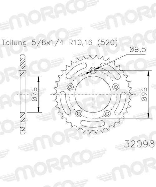 Couronne acier SUPERSPROX