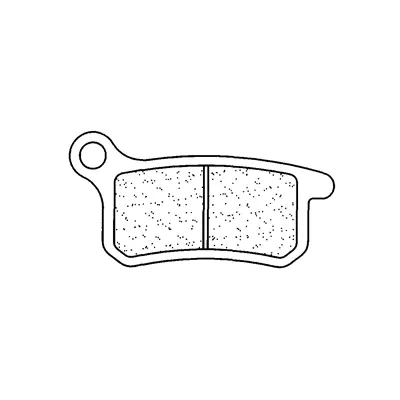 Plaquettes de frein arrière CL BRAKES 1078MX10 cross