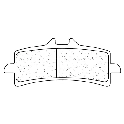 Plaquettes de frein arrière racing 1185C60 CL Brakes