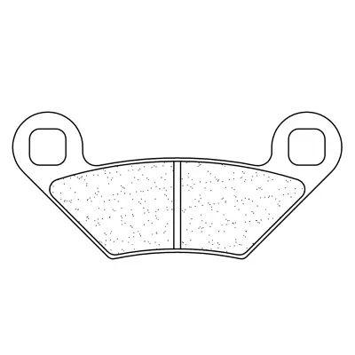 Plaquettes de frein CL BRAKES ATV avant ou arrière 1222ATV1