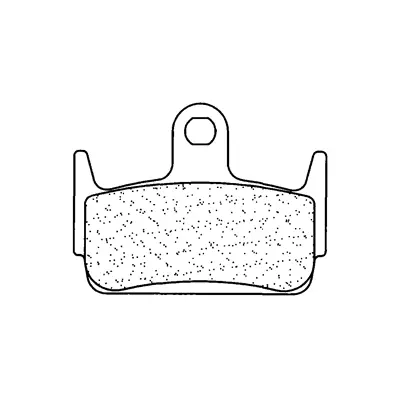 Hintere Bremsbeläge Hochleistung Maxi-Scooter 3041MSC CL BRAKES