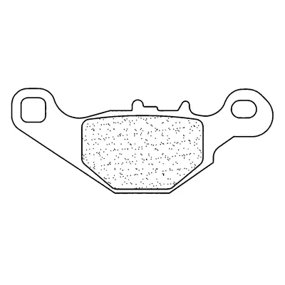 Galinės stabdžių kaladėlės skuteriui <125 cc 3051SC CL BRAKES