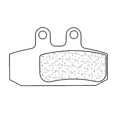 Plaquettes de frein arrière haute performance maxi-scooter 3072MSC CL BRAKES