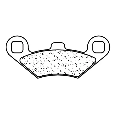 Plaquettes de frein arrière haute performance maxi-scooter 3100MSC CL BRAKES