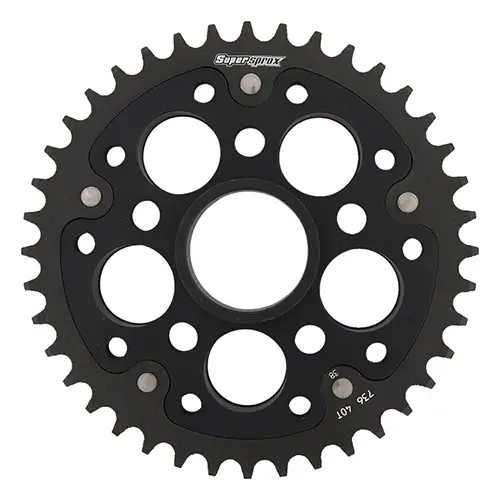 SUPERSPROX 블랙 Stealth 736:40 스프로킷