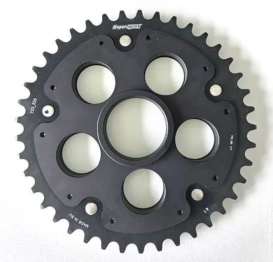 SUPERSPROX SPX edge 733 525:41 ブラックスプロケット