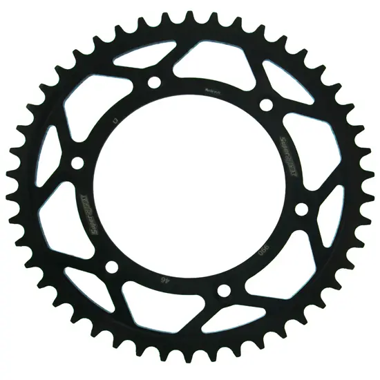Couronne acier noir Supersprox