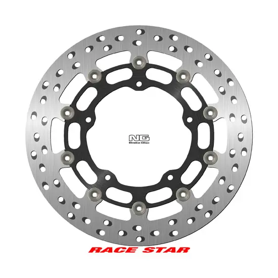 NG BRAKES リア フローティング RaceStar ブレーキディスク DIS1058ZG