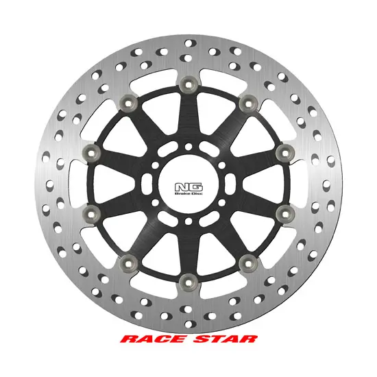 NG BRAKES Achterremsschijf zwevend RaceStar DIS1060ZG