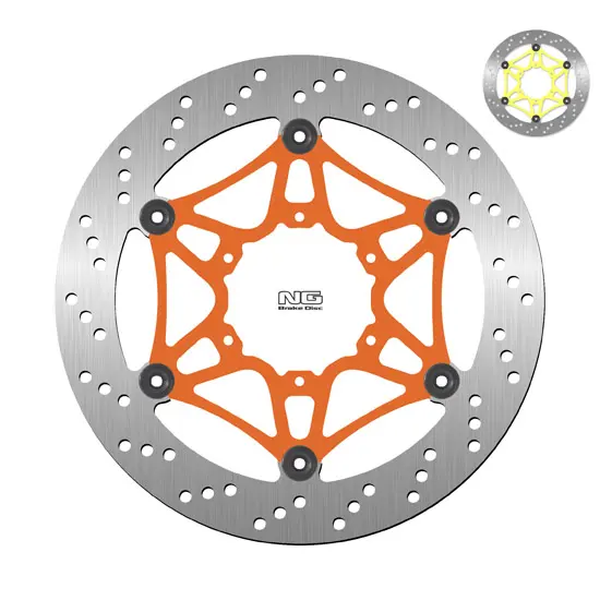 NG BRAKES Disque de frein arrière fixe DIS1103