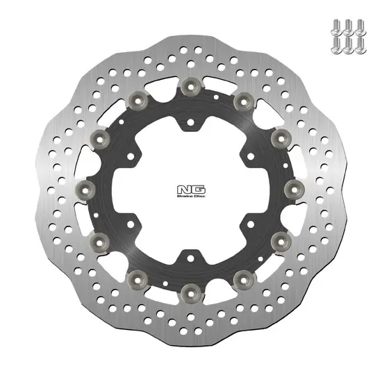 NG BRAKES Achterrem schijf zwevend Wave DIS1137XG