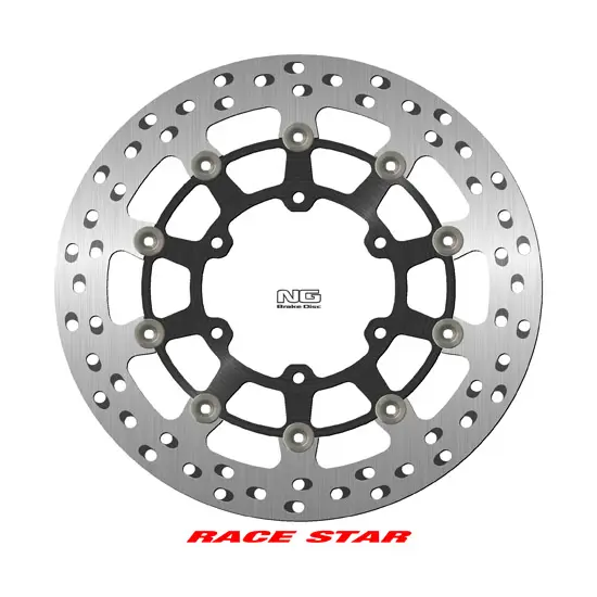 NG BRAKES ریئر فلوٹنگ بریک ڈسک RaceStar DIS1214ZG