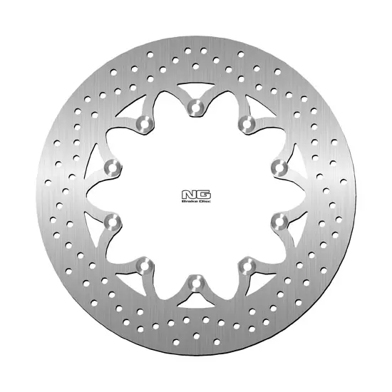 NG Brakes Vaste achterremsschijf DIS1217
