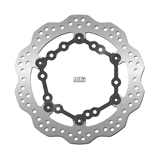NG BRAKES فکسڈ ریئر بریک ڈسک ویو DIS1233X