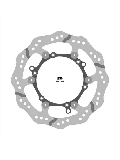 NG BRAKES 후면 웨이브 고정식 브레이크 디스크 DIS1254XBH