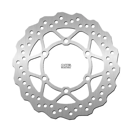 NG BRAKES DIS1576X 웨이브 패턴 리어 브레이크 디스크 (고정형)
