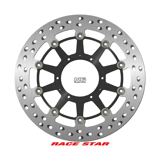NG BRAKES DIS1621ZG RaceStar floating rear brake disc