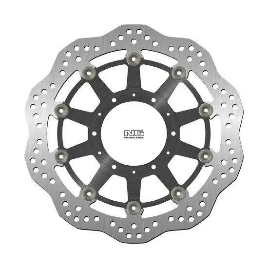 NG BRAKES Disque de frein arrière flottant Wave DIS1666XG