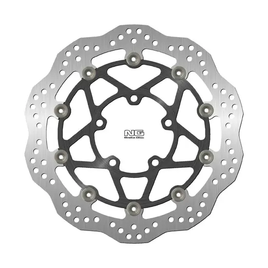 NG BRAKES 后浮动波浪刹车盘 DIS1675XG