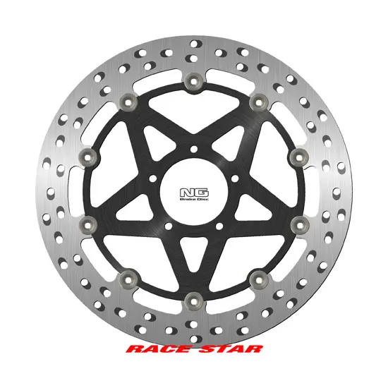NG BRAKES ریئر فلوٹنگ بریک ڈسک ریس اسٹار DIS1693ZG