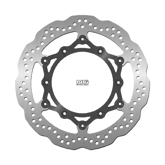 NG BRAKES 웨이브 패턴 고정 후면 브레이크 디스크 DIS1739X