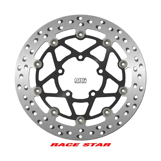 NG BRAKES Disque de frein arrière flottant RaceStar DIS1829ZG