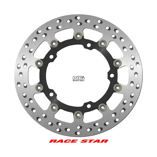 NG BRAKES 플로팅 리어 브레이크 디스크 RaceStar DIS2033ZG