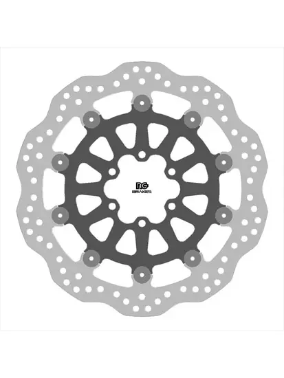 NG BRAKES Disque de frein arrière flottant Wave DIS2121XG